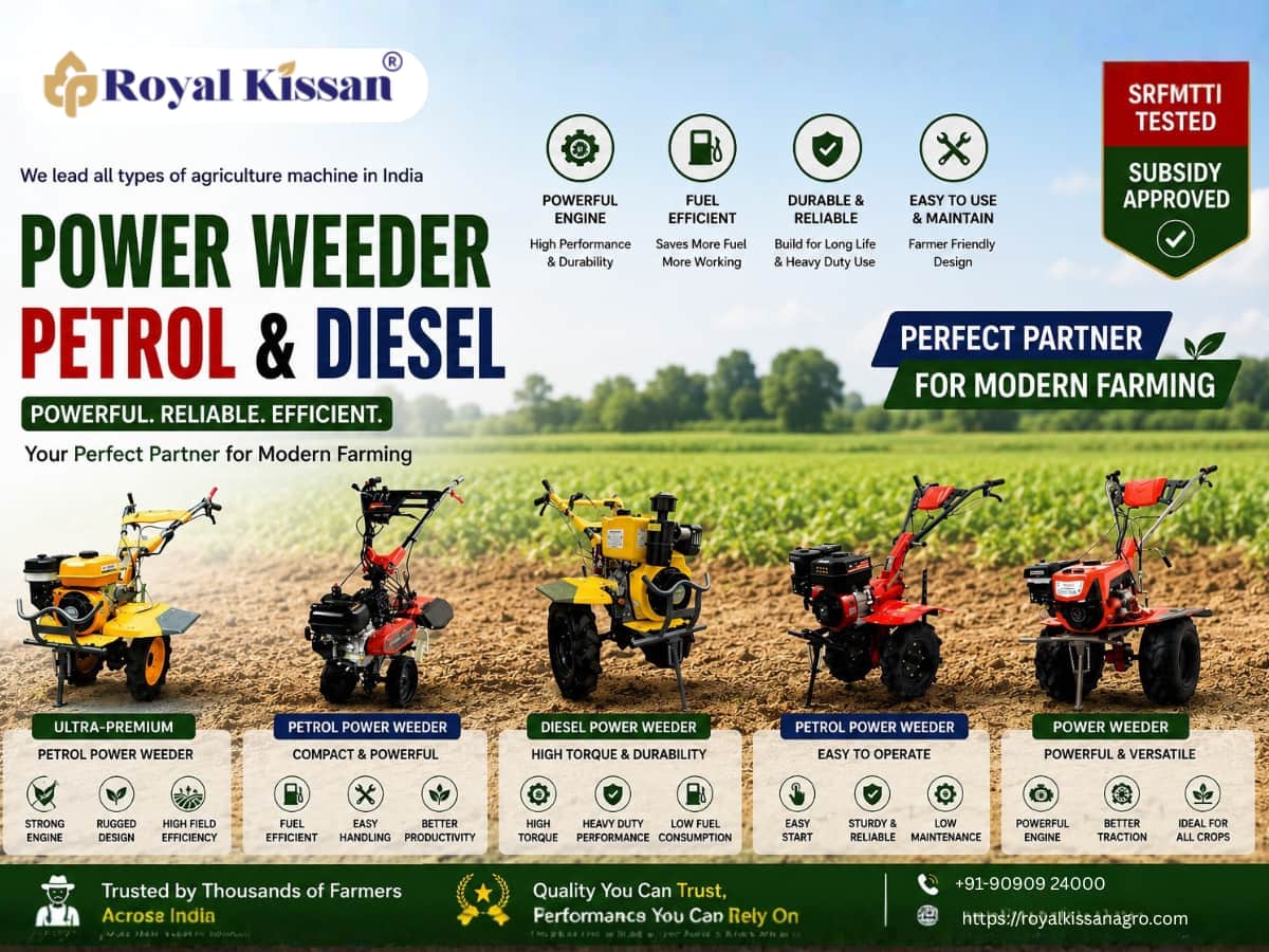 Power Weeder Petrol and Diesel (5–9 HP)