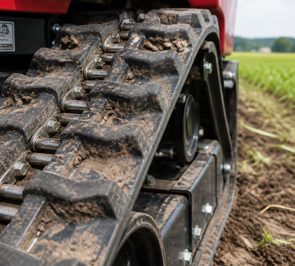 Harvester Rubber Track